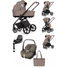 ZESTAW 4W1 VENICCI CLARO + MAXI COSI PEBBLE PRO 2 + BAZA ISOFIX