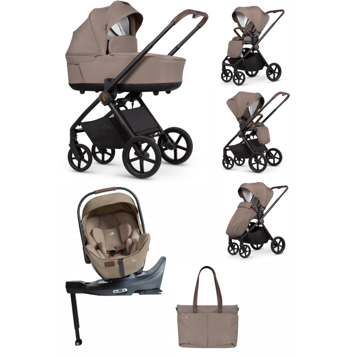 ZESTAW 4W1 VENICCI CLARO + JOIE ILEVEL + BAZA ISOFIX