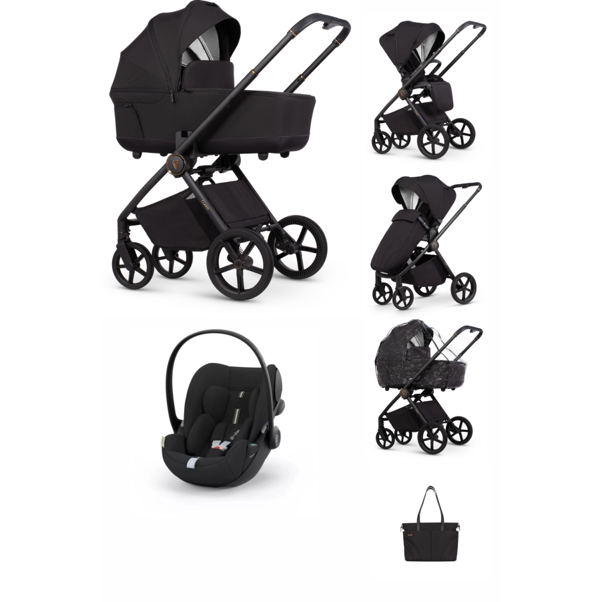 ZESTAW 3W1 VENICCI CLARO + CYBEX CLOUD G PLUS