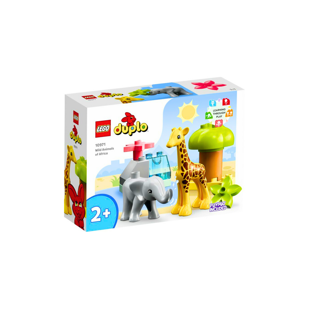 Klocki LEGO DUPLO TOWN Dzikie Zwierzęta Afryki 109