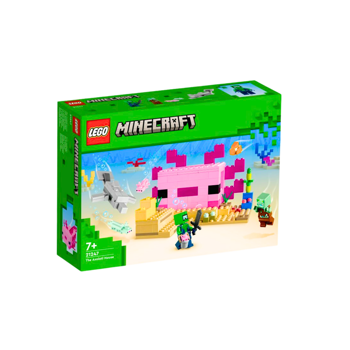 21247 LEGO MINECRAFT Dom AKSOLOTLA