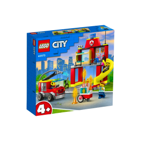 Klocki LEGO CITY Remiza Strażacka I Wóz Strażacki