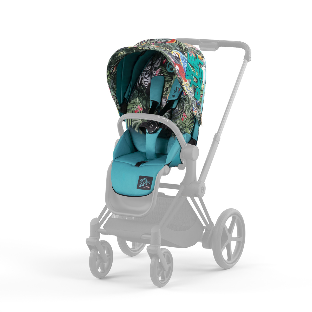 CYBEX PRIAM 4.0 WTB WE THE BEST CHROME BROWN 2W1