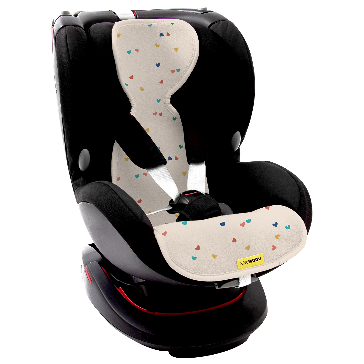 AEROMOOV WKŁADKA DO FOTELIKA CONFETTI HEARTS 9-18K