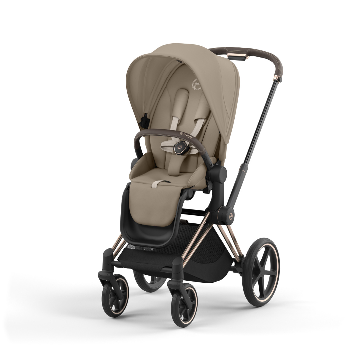 CYBEX PRIAM 4.0 COZY BEIGE ROSEGOLD 2W1