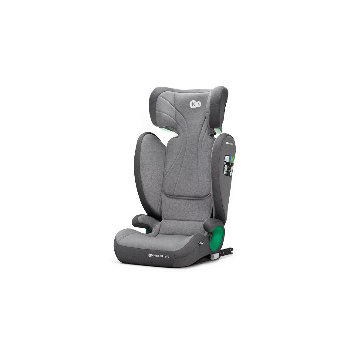 KINDERKRAFT JUNIOR FIX I-SIZE ROCKET GREY