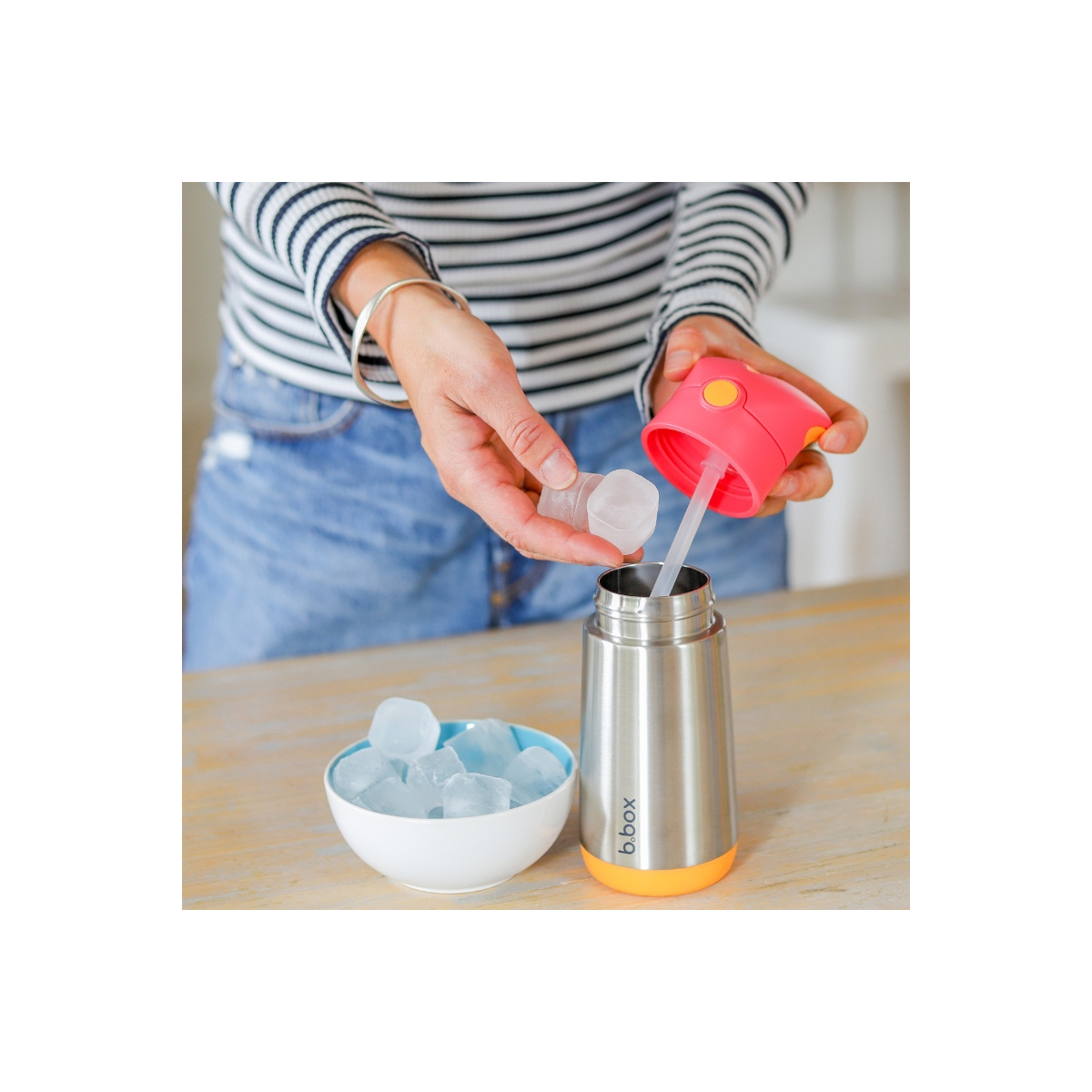 B.BOX BIDON TERMICZNY 350ML STRAWBERRY SHAKE