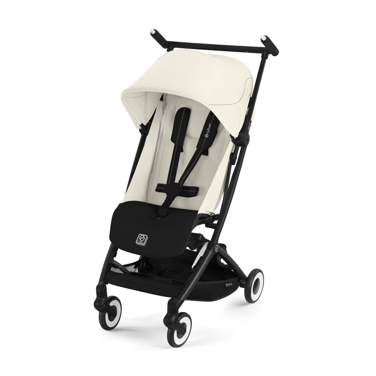 CYBEX LIBELLE BLK CANVAS WHITE