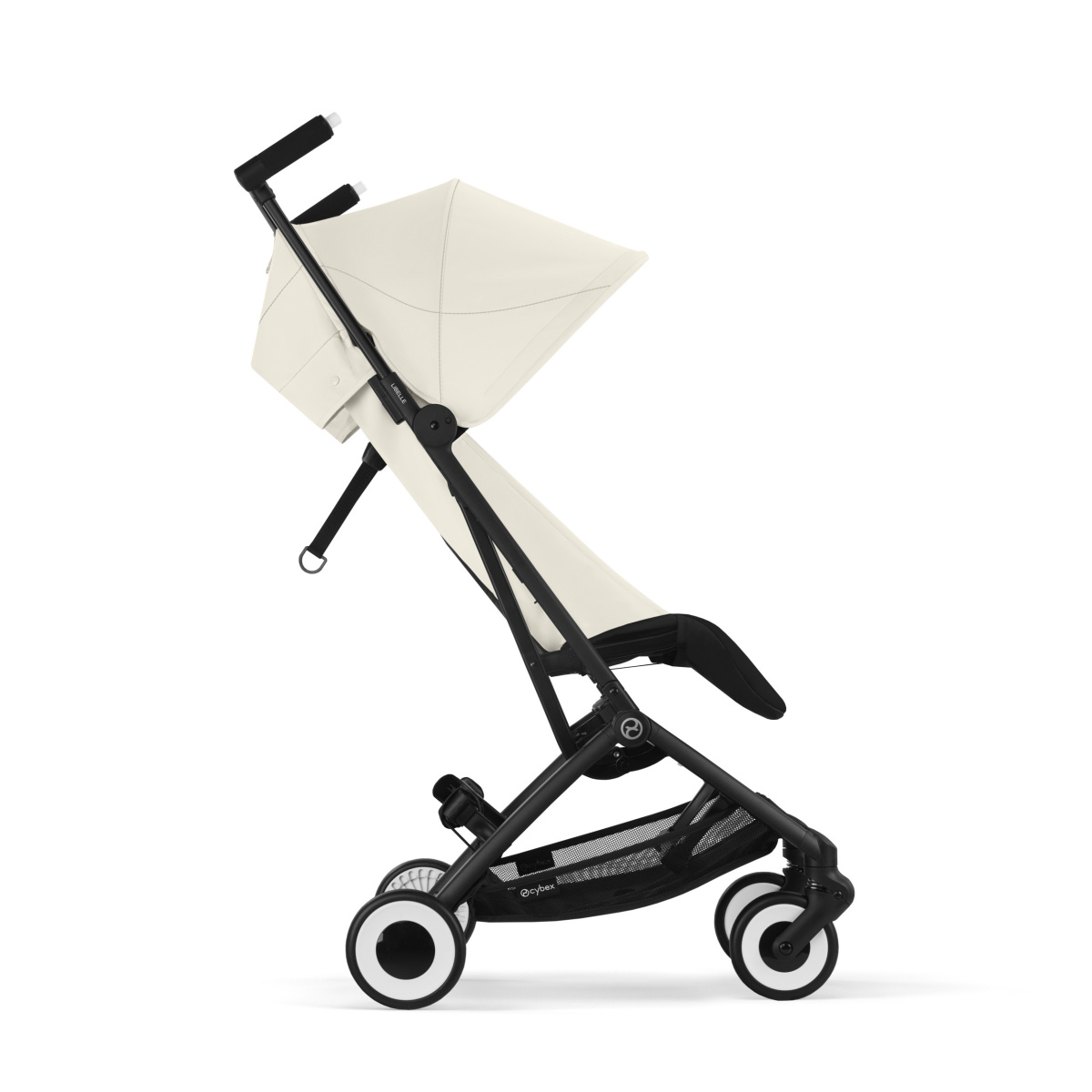 CYBEX LIBELLE BLK CANVAS WHITE