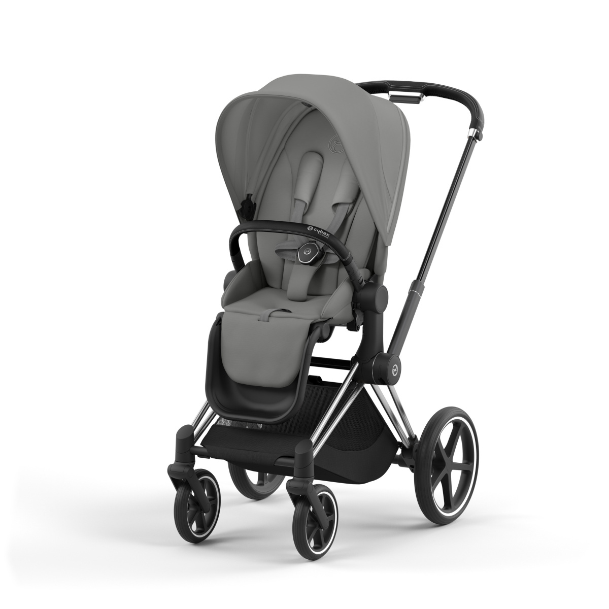 CYBEX PRIAM 4.0 MIRAGE GREY CHROME BLACK 2W1
