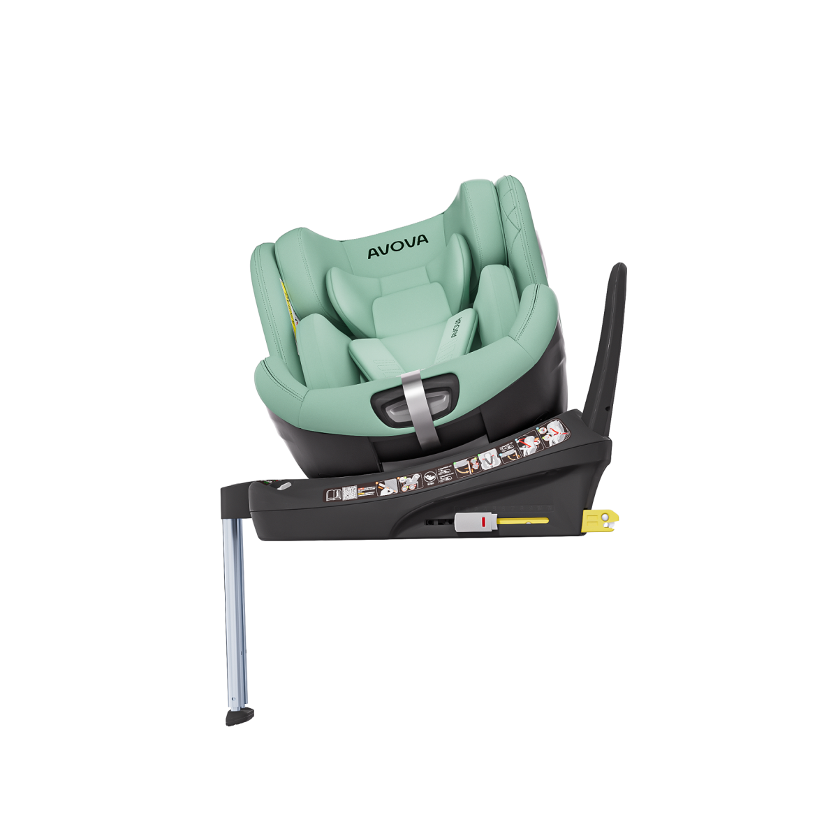 AVOVA SWAN-FIX I-SIZE LIME GREEN