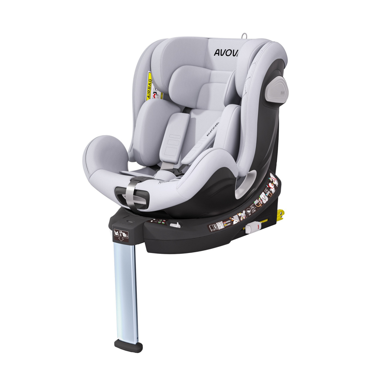 AVOVA SWAN-FIX I-SIZE SKY GREY