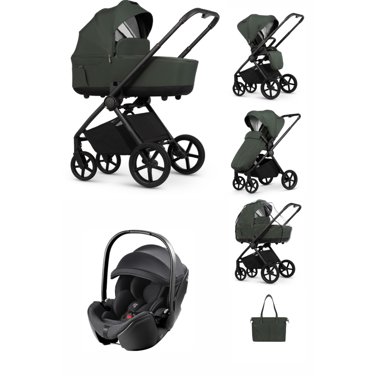 ZESTAW 3W1 VENICCI CLARO + BRITAX BABY SAFE PRO