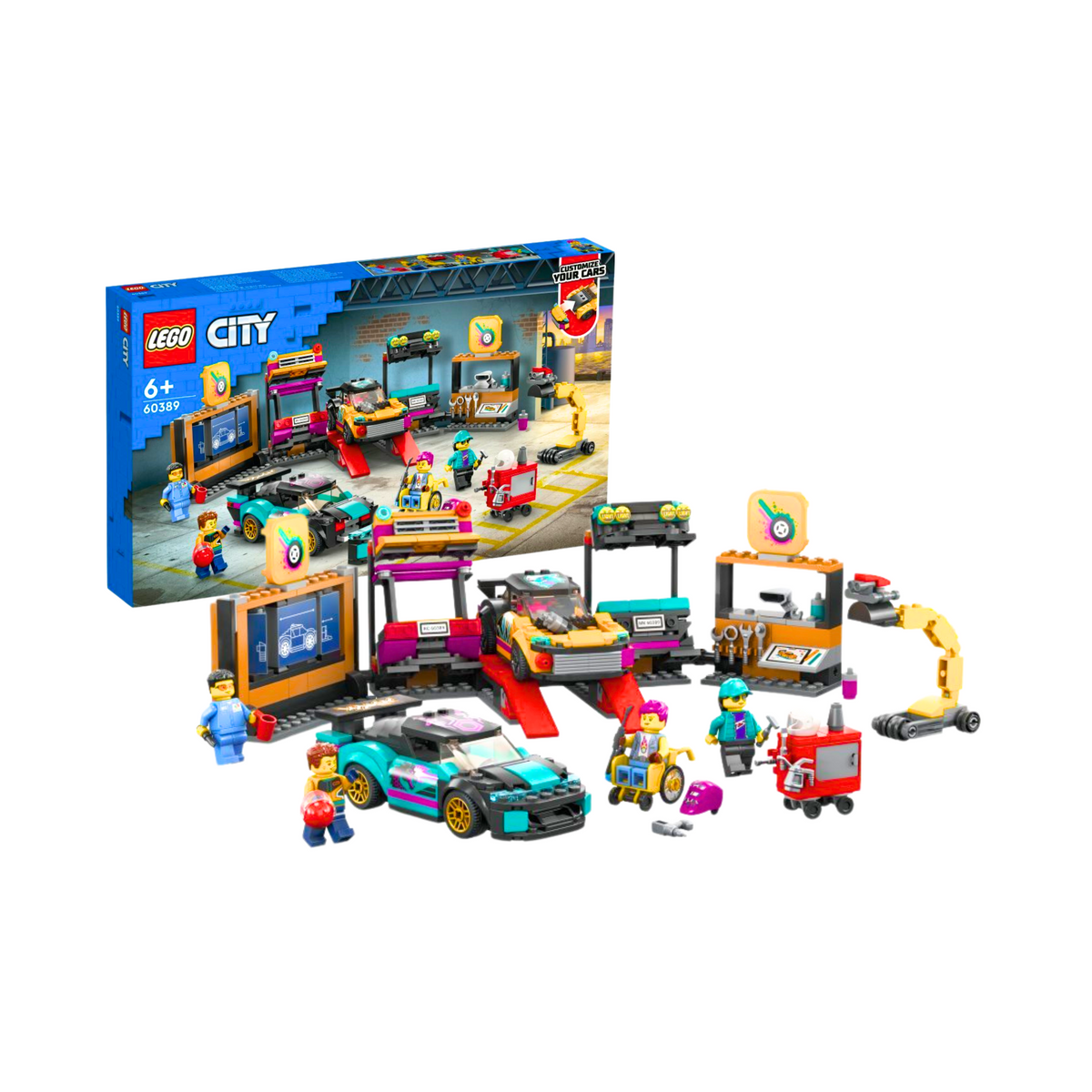 60389 LEGO CITY Warsztat Tuningowania Samochodów
