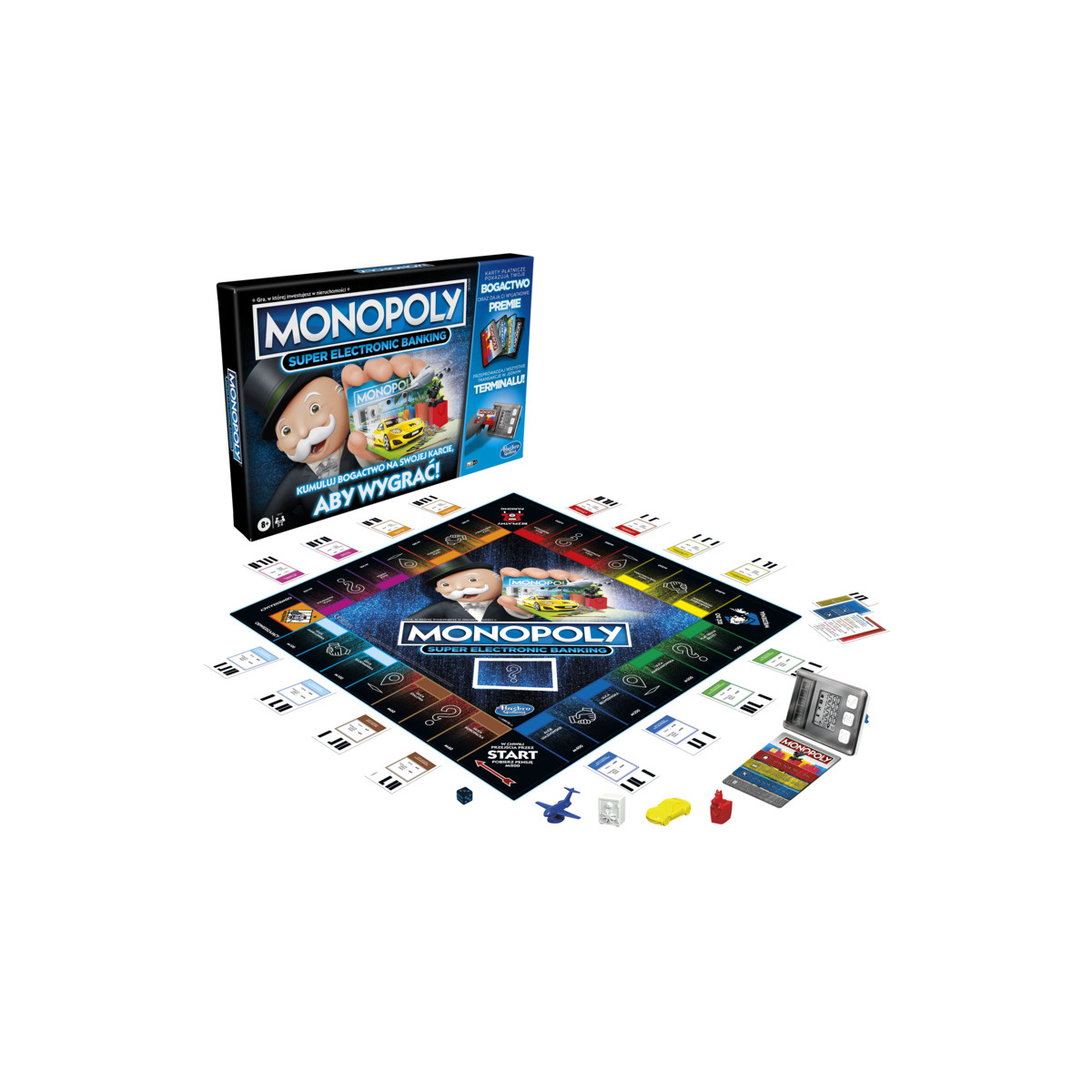 *****Gra MONOPOLY Super Electronic Banking E8978/6