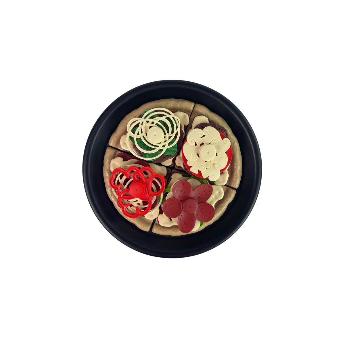 Zestaw Pizza Dodatki Kuchnia Jedzenie Do Zabawy