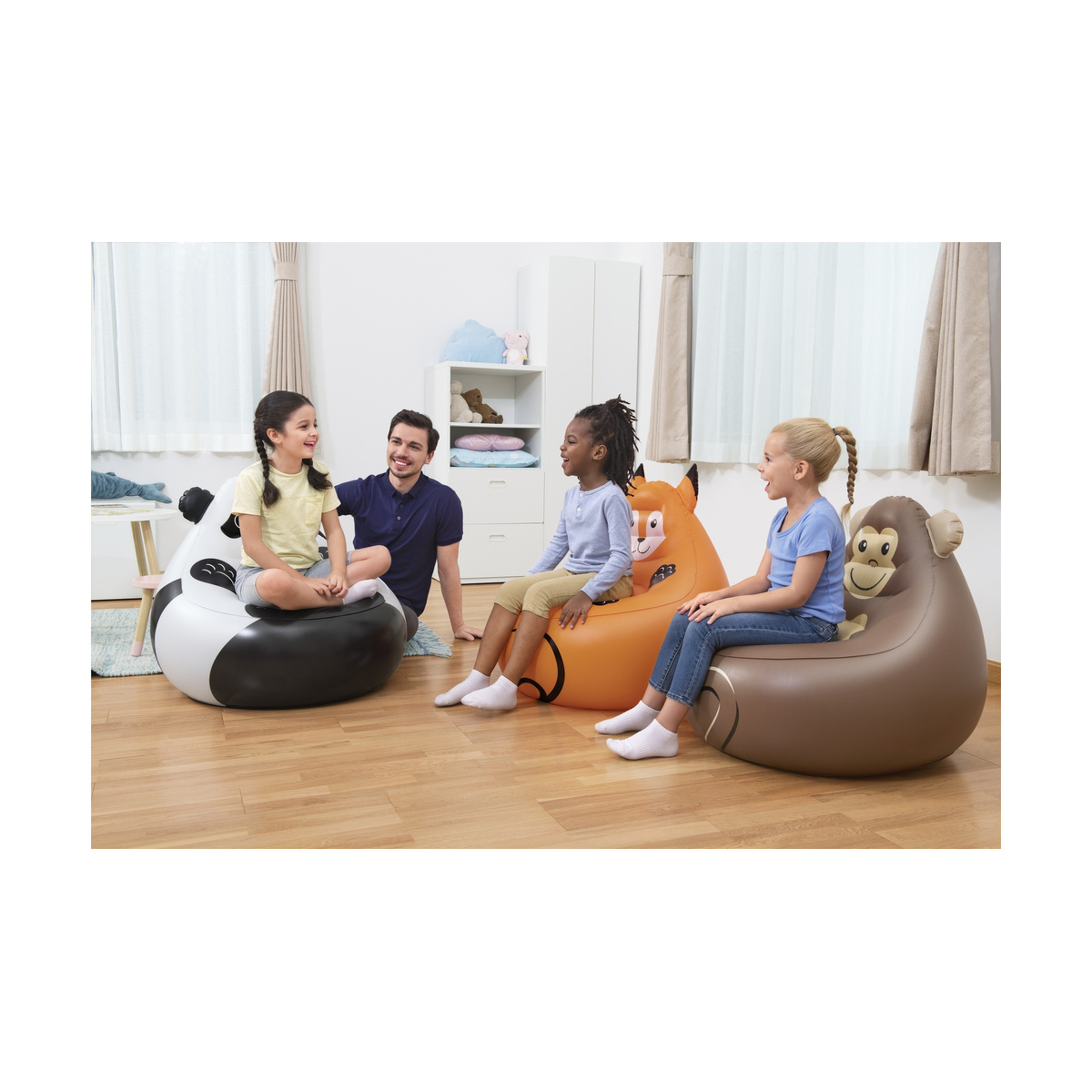 Dmuchany Fotel Lis 72 x 72 x 64 cm Bestway 75116