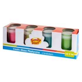 SMILY PLAY CIASTOLINA-MASA PLASTYCZNA 4SZT.