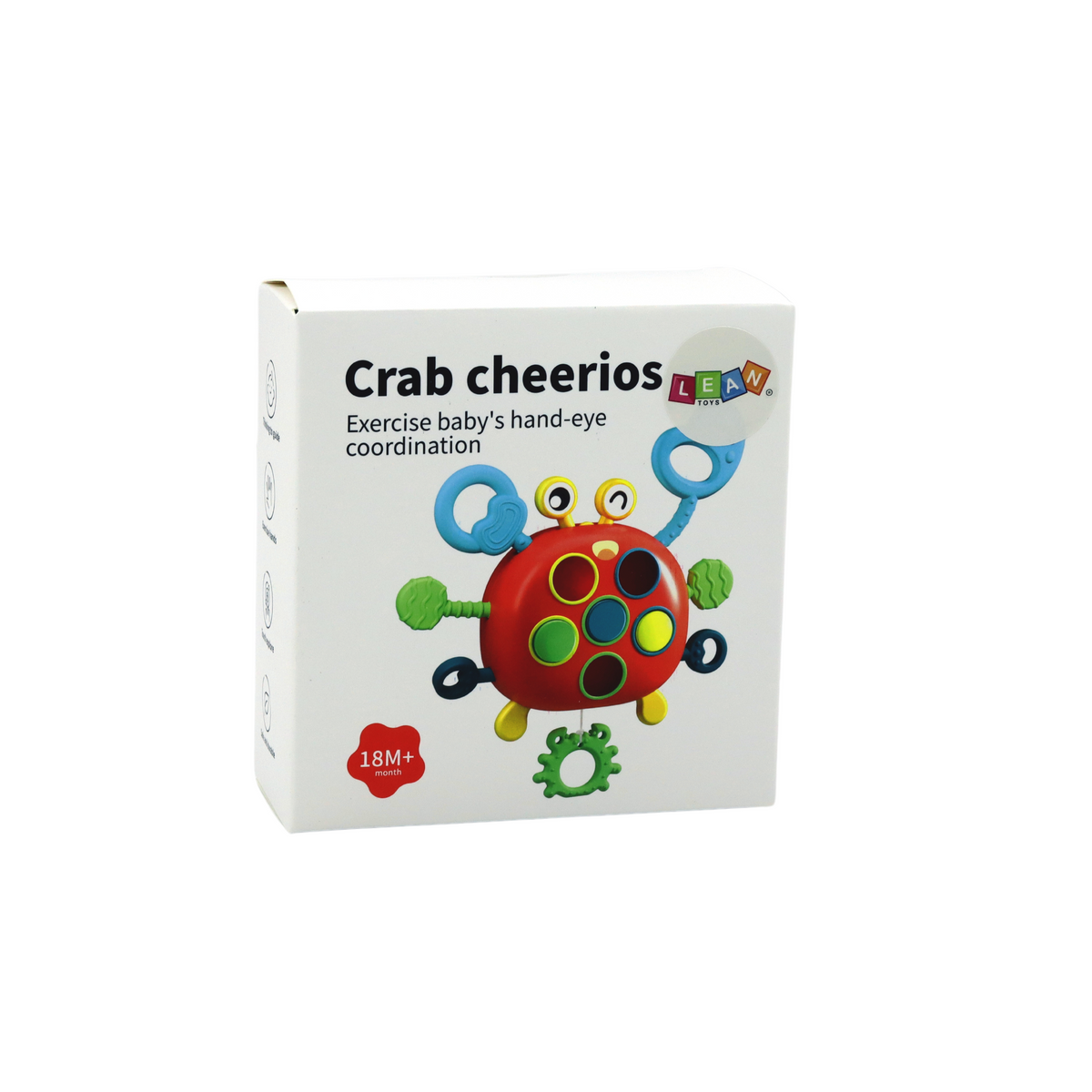 Krab Sensoryczny Interaktywny Edukacyjna Zabawka D