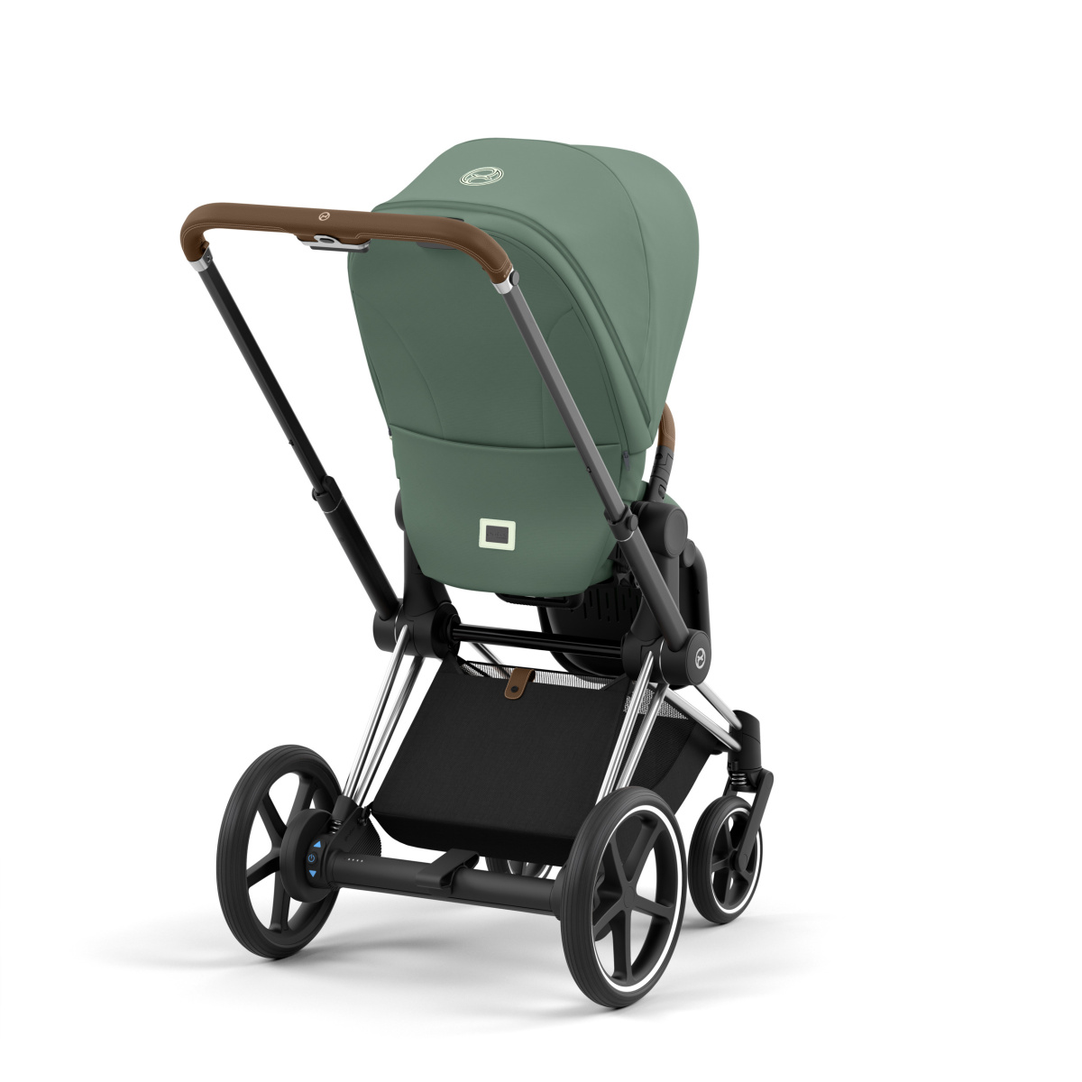 CYBEX E-PRIAM 4.0 LEAF GREEN CHROME BROWN 2W1