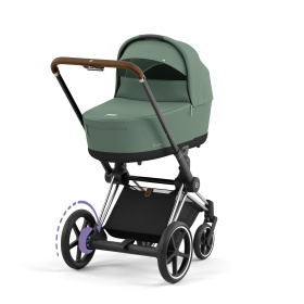 CYBEX E-PRIAM 4.0 LEAF GREEN CHROME BROWN 2W1