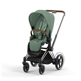 CYBEX E-PRIAM 4.0 LEAF GREEN CHROME BROWN 2W1