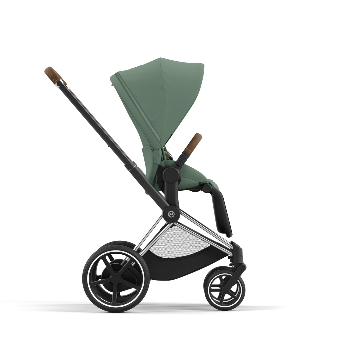 CYBEX E-PRIAM 4.0 LEAF GREEN CHROME BROWN 2W1