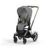 CYBEX E-PRIAM 4.0 MIRAGE GREY CHROME BROWN 2W1