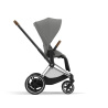 CYBEX E-PRIAM 4.0 MIRAGE GREY CHROME BROWN 2W1
