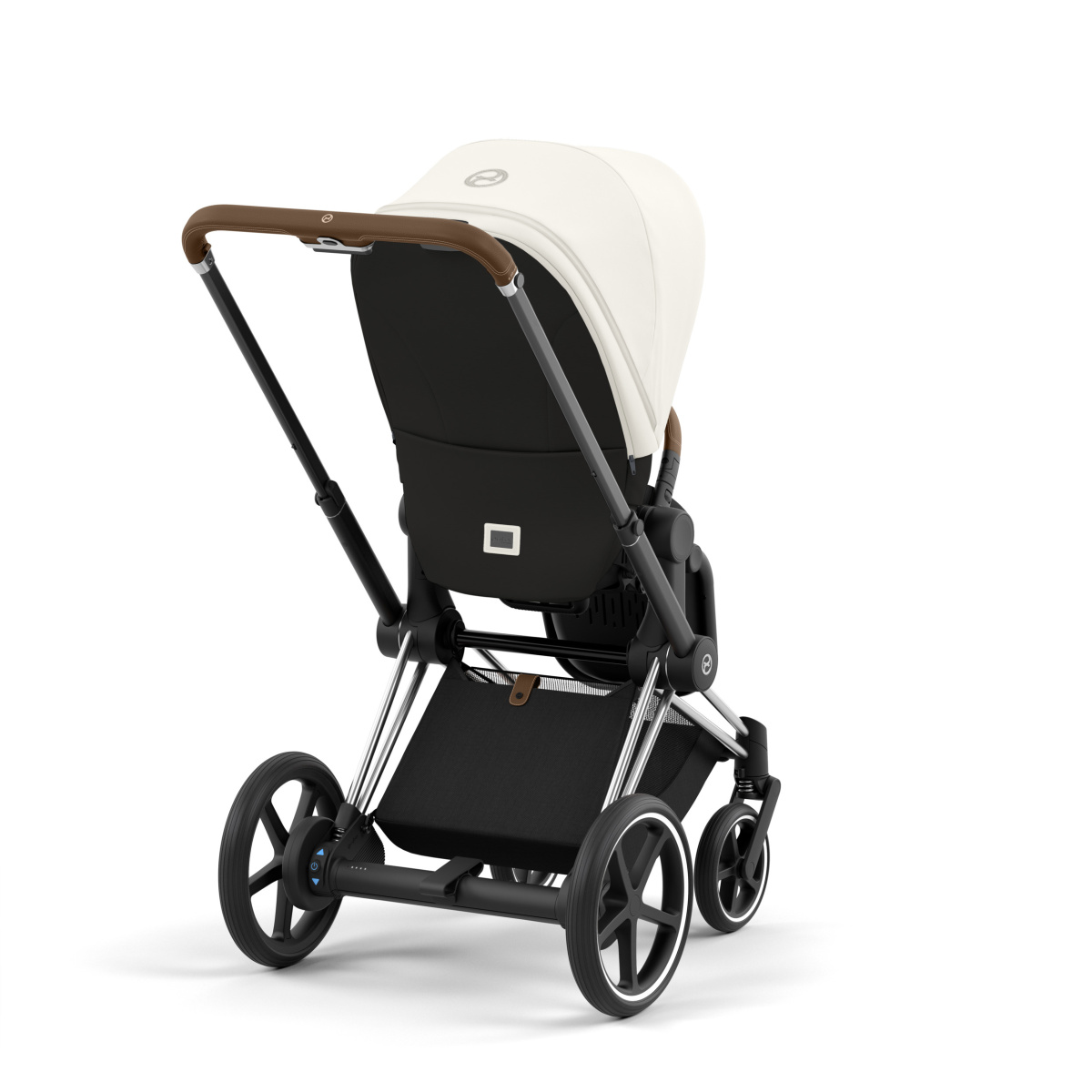 CYBEX E-PRIAM 4.0 OFF WHITE CHROME BROWN 2W1