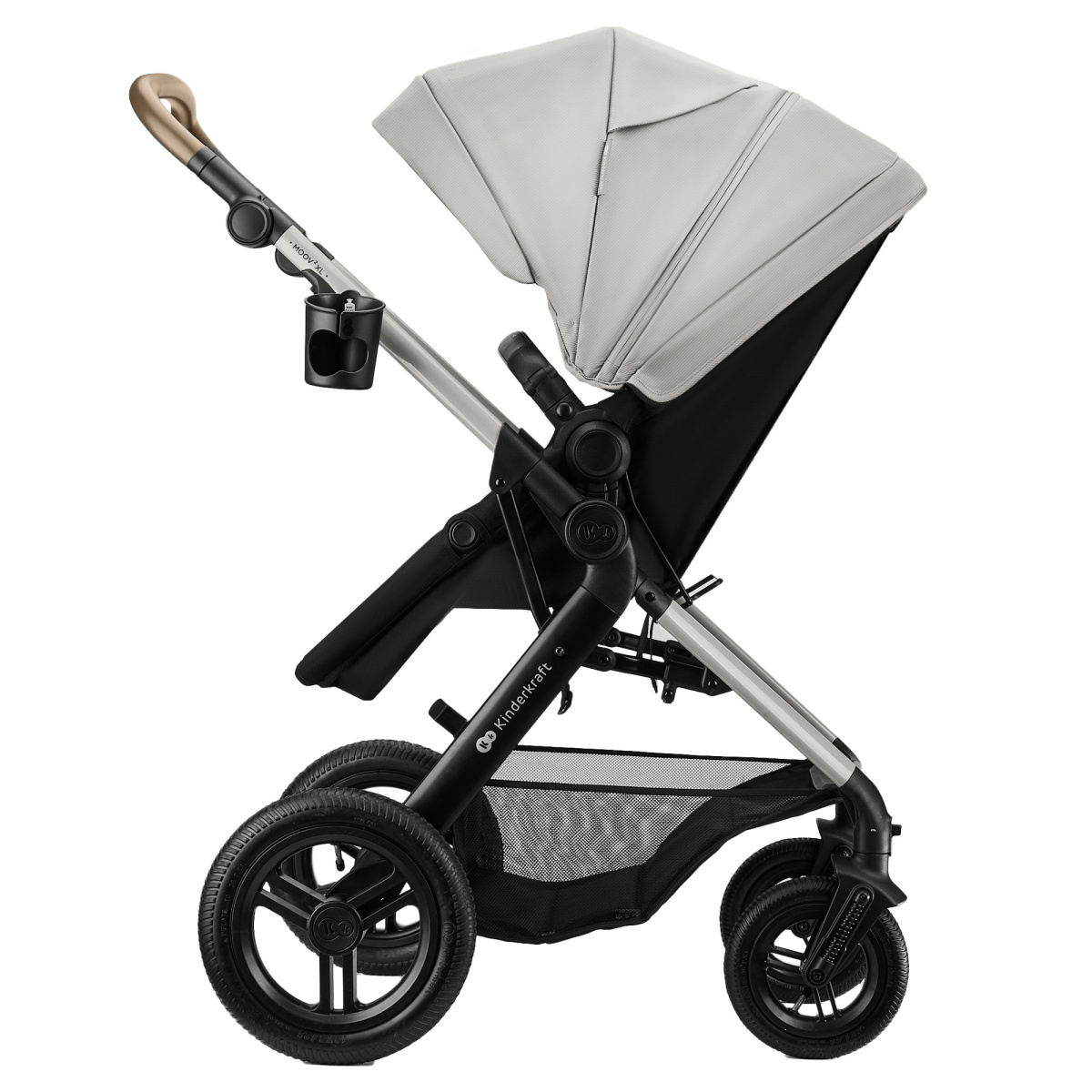 KINDERKRAFT MOOV 2XL 3W1 MOONLIGHT GREY