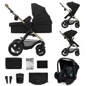 KINDERKRAFT MOOV 2XL 3W1 PURE BLACK