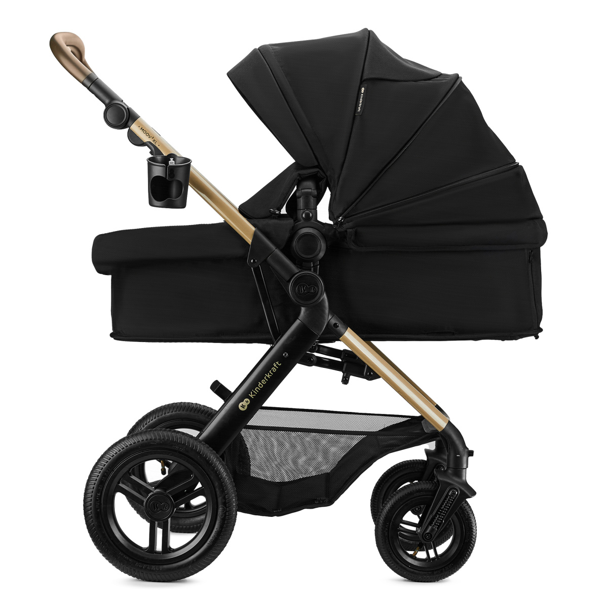 KINDERKRAFT MOOV 2XL 3W1 PURE BLACK