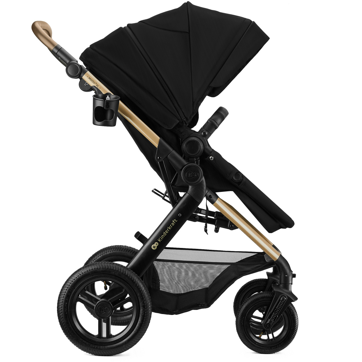 KINDERKRAFT MOOV 2XL 3W1 PURE BLACK
