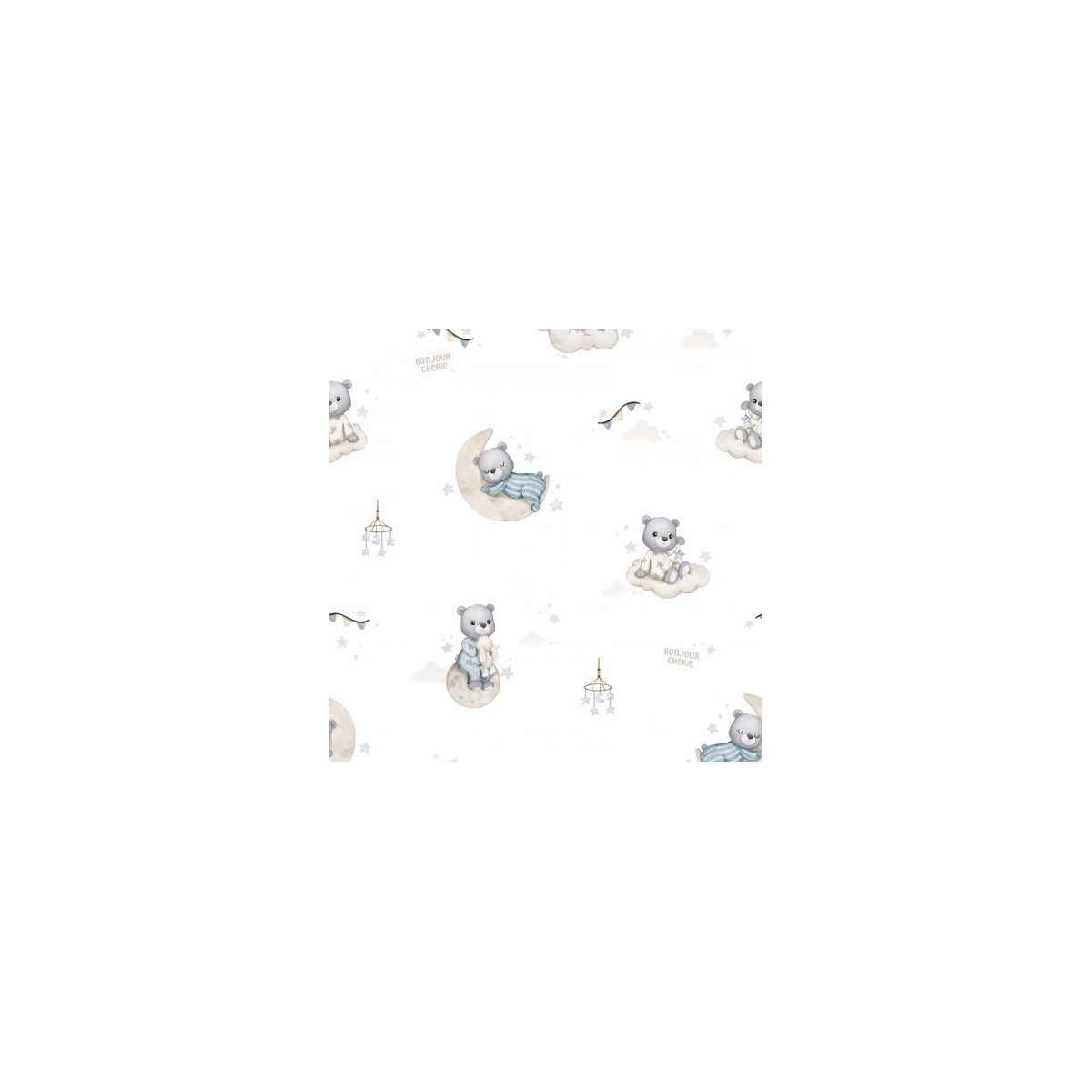 BONJOUR BAMBUSOWY KOKON 75X56 MISIE