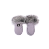 COTTONMOOSE RĘKAWICE HANDMUFF Z FUTERKIEM GREY