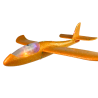 Duży Samolot Styropianowy Szybowiec Pomarańczowy
