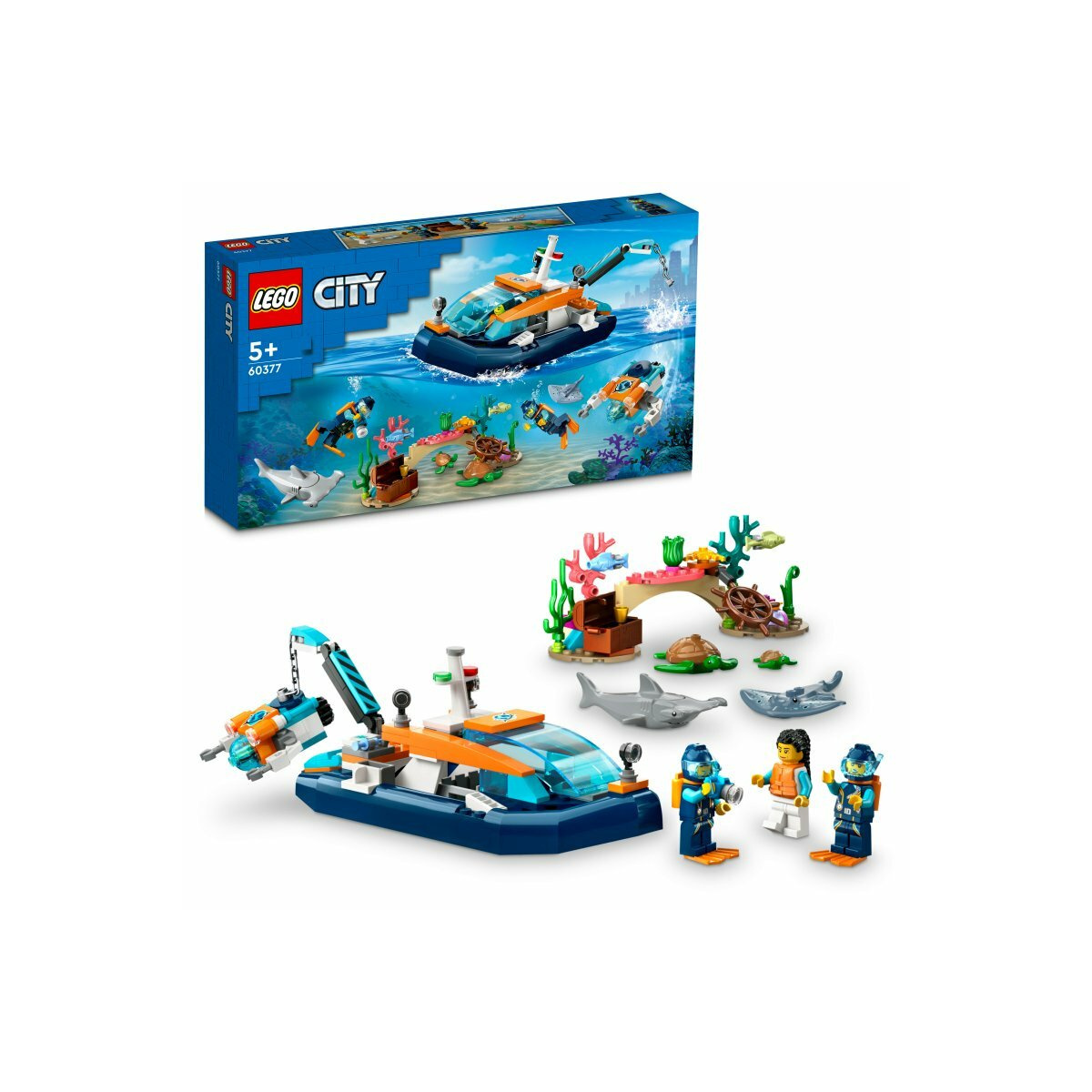 60377 LEGO CITY Łodź Badawcza P3