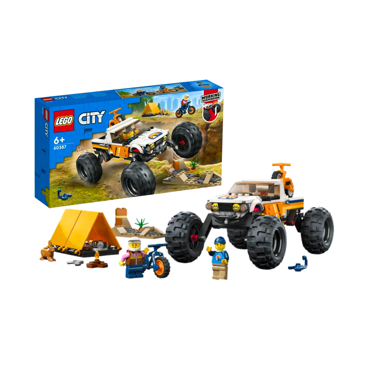 Klocki LEGO CITY Przygody Samochodem Terenowym Z N