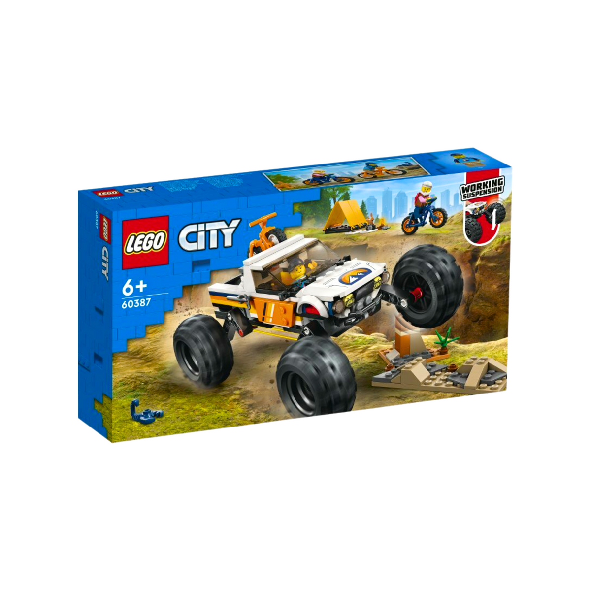Klocki LEGO CITY Przygody Samochodem Terenowym Z N