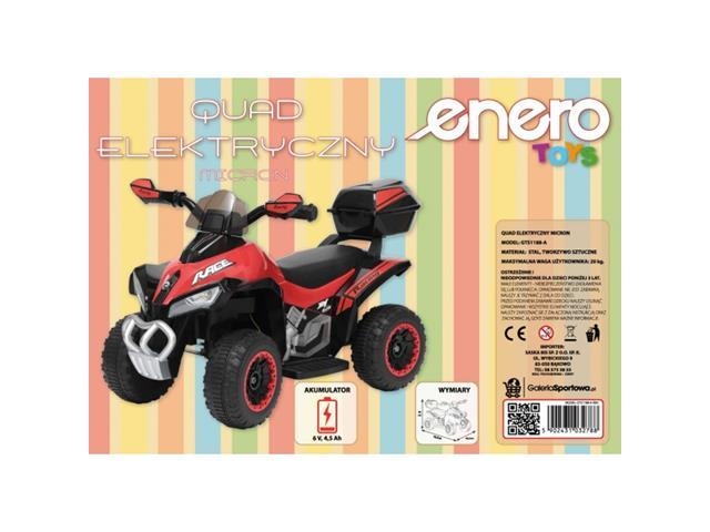 Quad Micron na akumulator czerwony 1032788