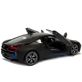 Auto R/C BMW i8 Rastar 1:14 Czarny Drzwi Automatyc