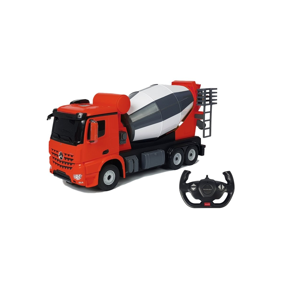 Auto R/C Mercedes-Benz Arocs Rastar 1:14 Czerwone