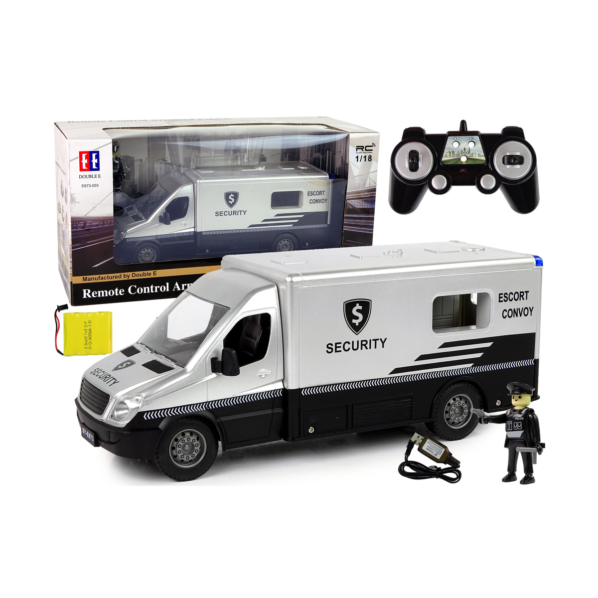 Auto Bankowóz Konwój Security Zdalnie Sterowane R/