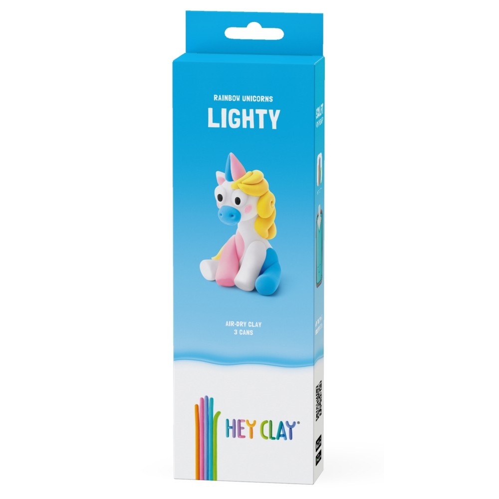 TMT HeyClay jednorożce Lighty 3pak 00367