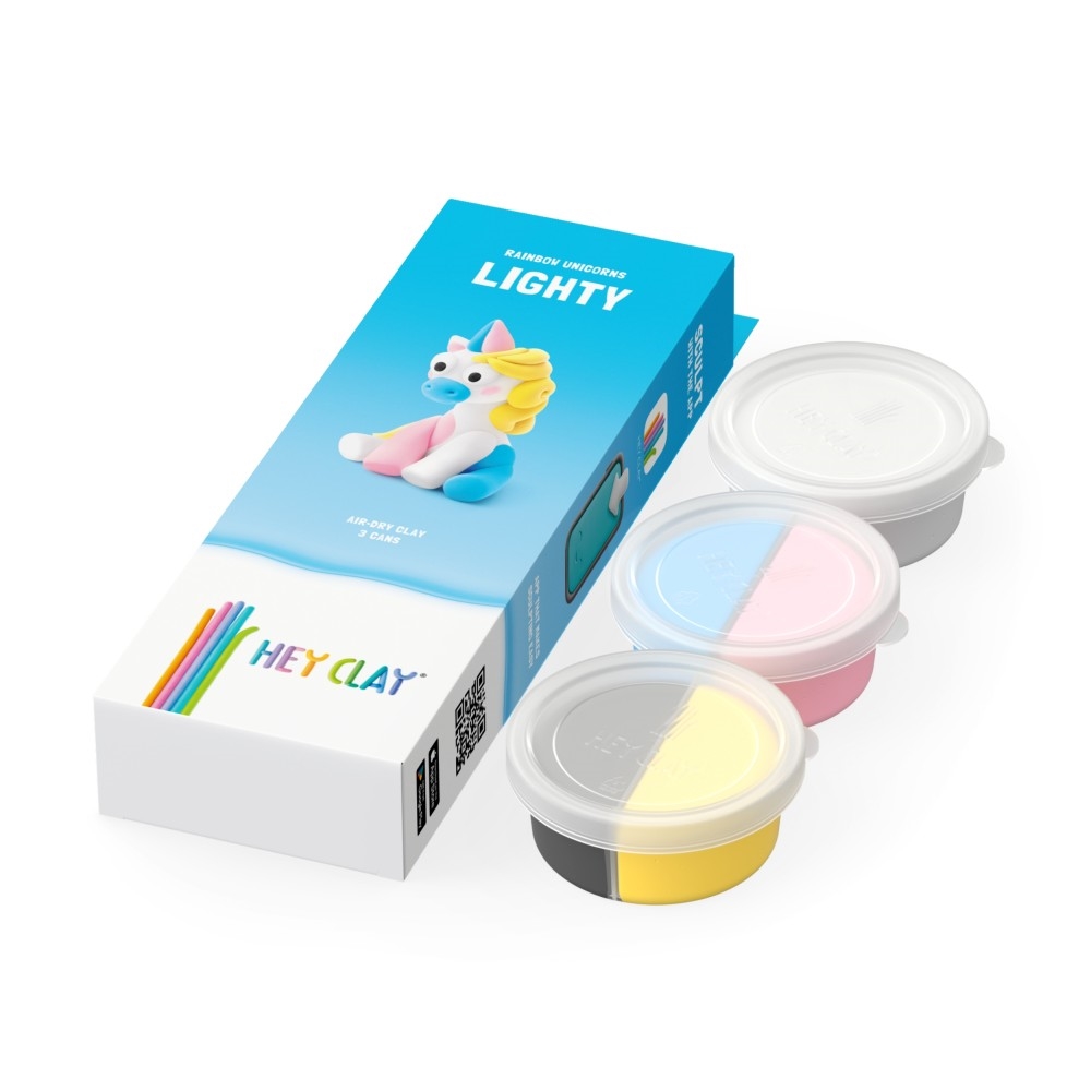 TMT HeyClay jednorożce Lighty 3pak 00367