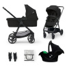 KINDERKRAFT NEWLY 3W1 CLASSIC BLACK