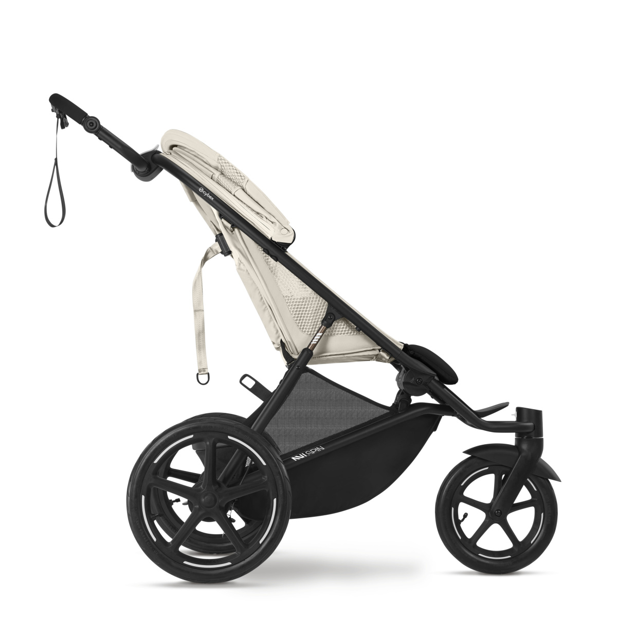 CYBEX AVI SPIN BLK SEASHELL BEIGE