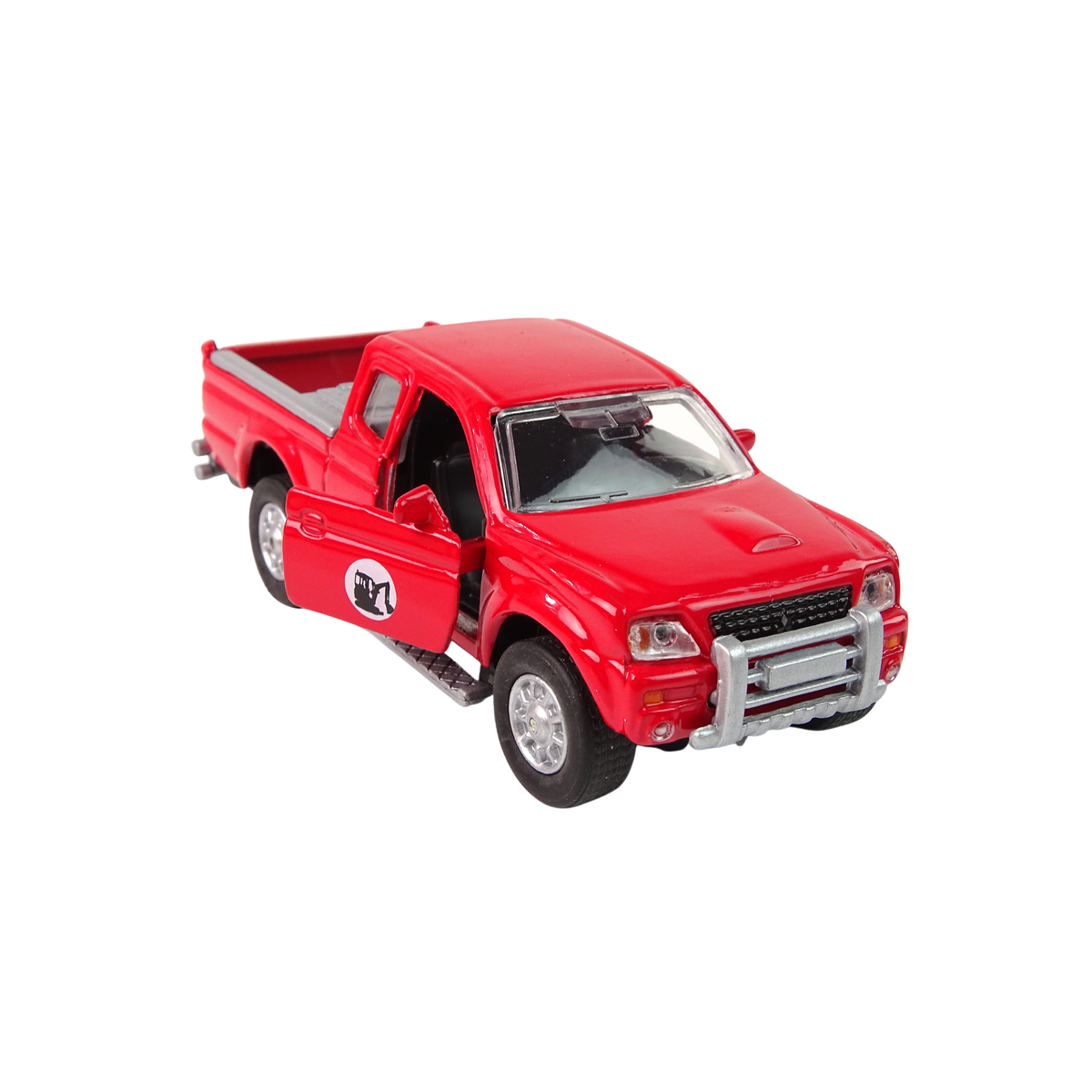 Auto z przyczepą z koparką 13+9cm HKG086 10794