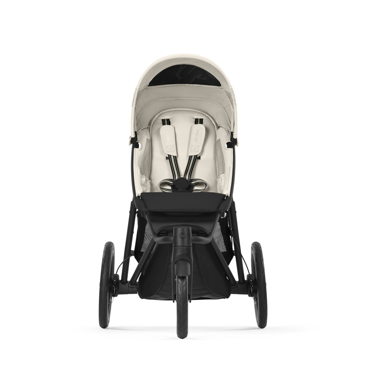 CYBEX AVI SPIN BLK SEASHELL BEIGE